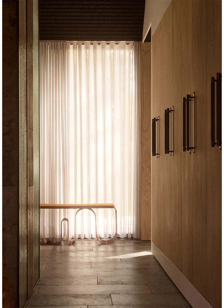 Curva sittebenk 100 cm, Amber AYTM