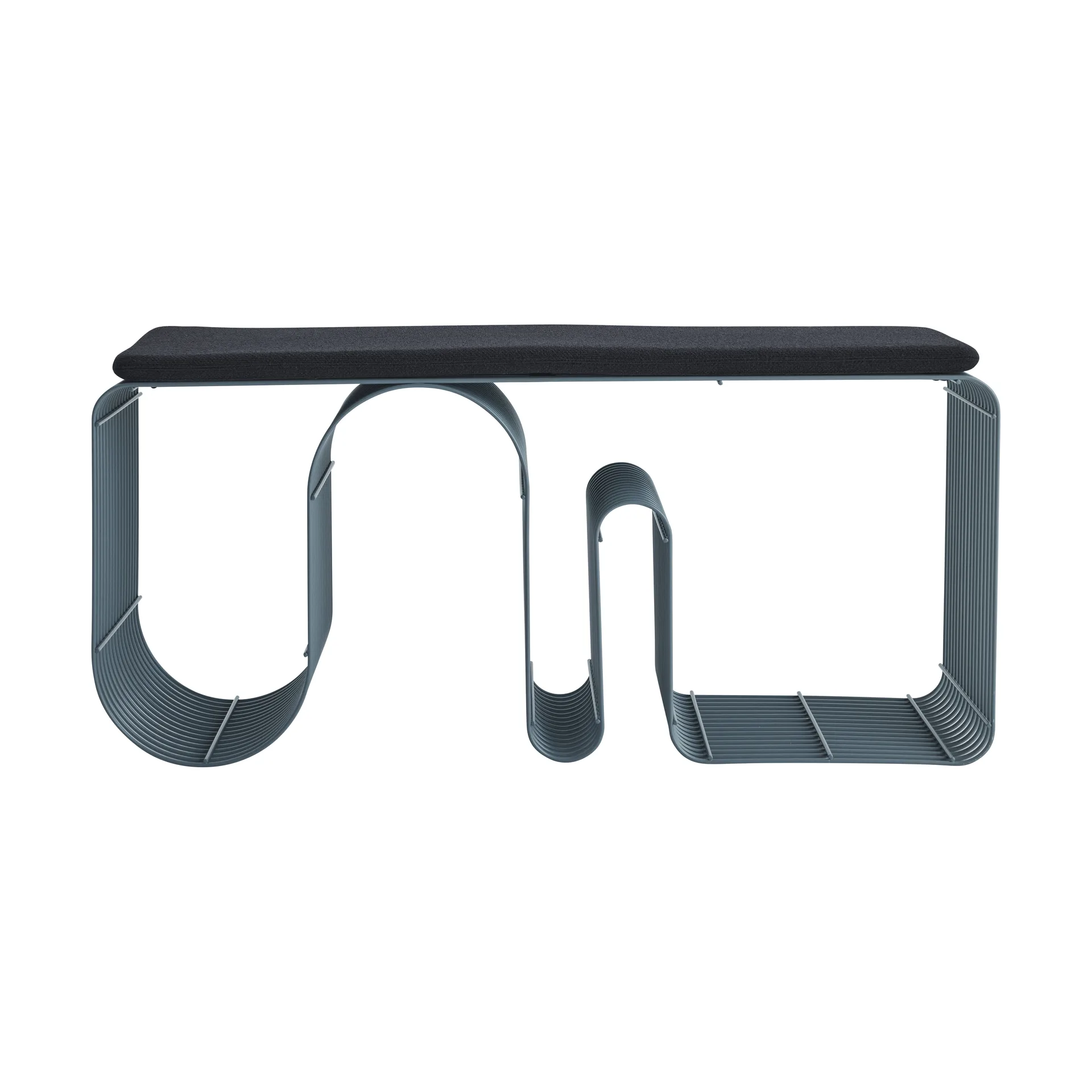 Curva sittebenk 100 cm, Dusty blue AYTM