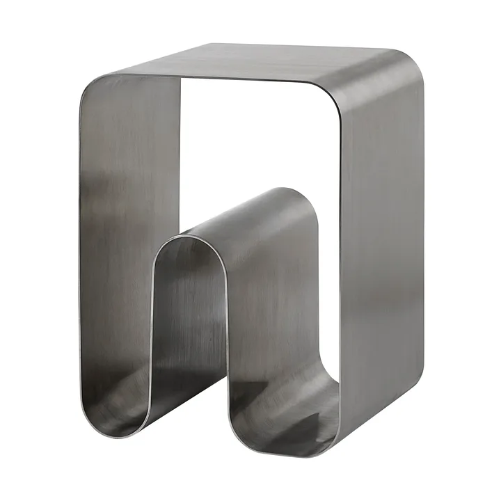 Curva solid krakk - Silver, 32x32x43,2 cm - AYTM