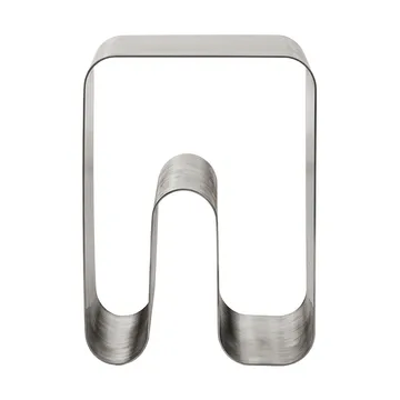 Curva solid krakk - Silver, 32x32x43,2 cm - AYTM