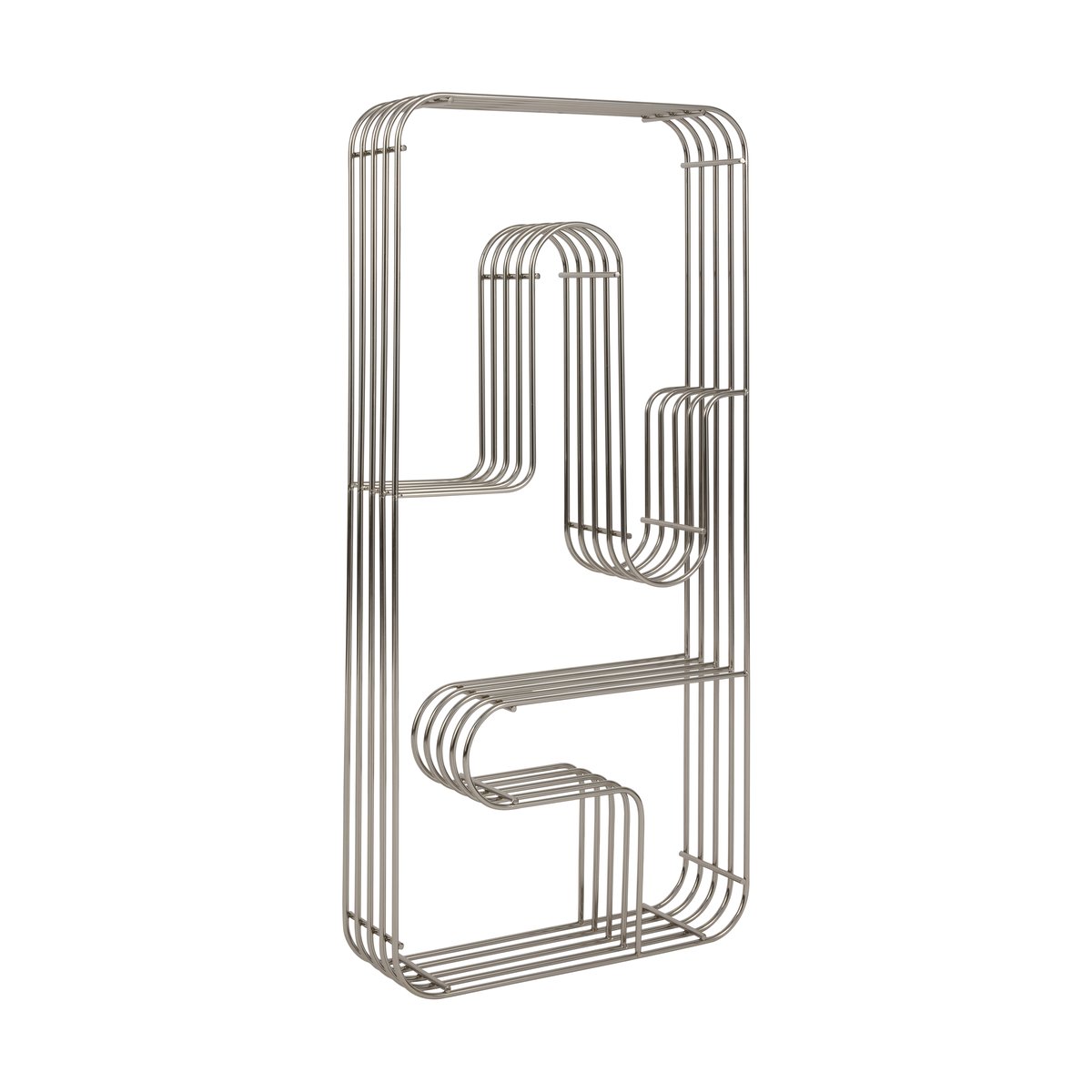 AYTM Curva vegghylle rektangulær Slv | Skandinavisk Design | Hyller & Hyllesystem | Svart