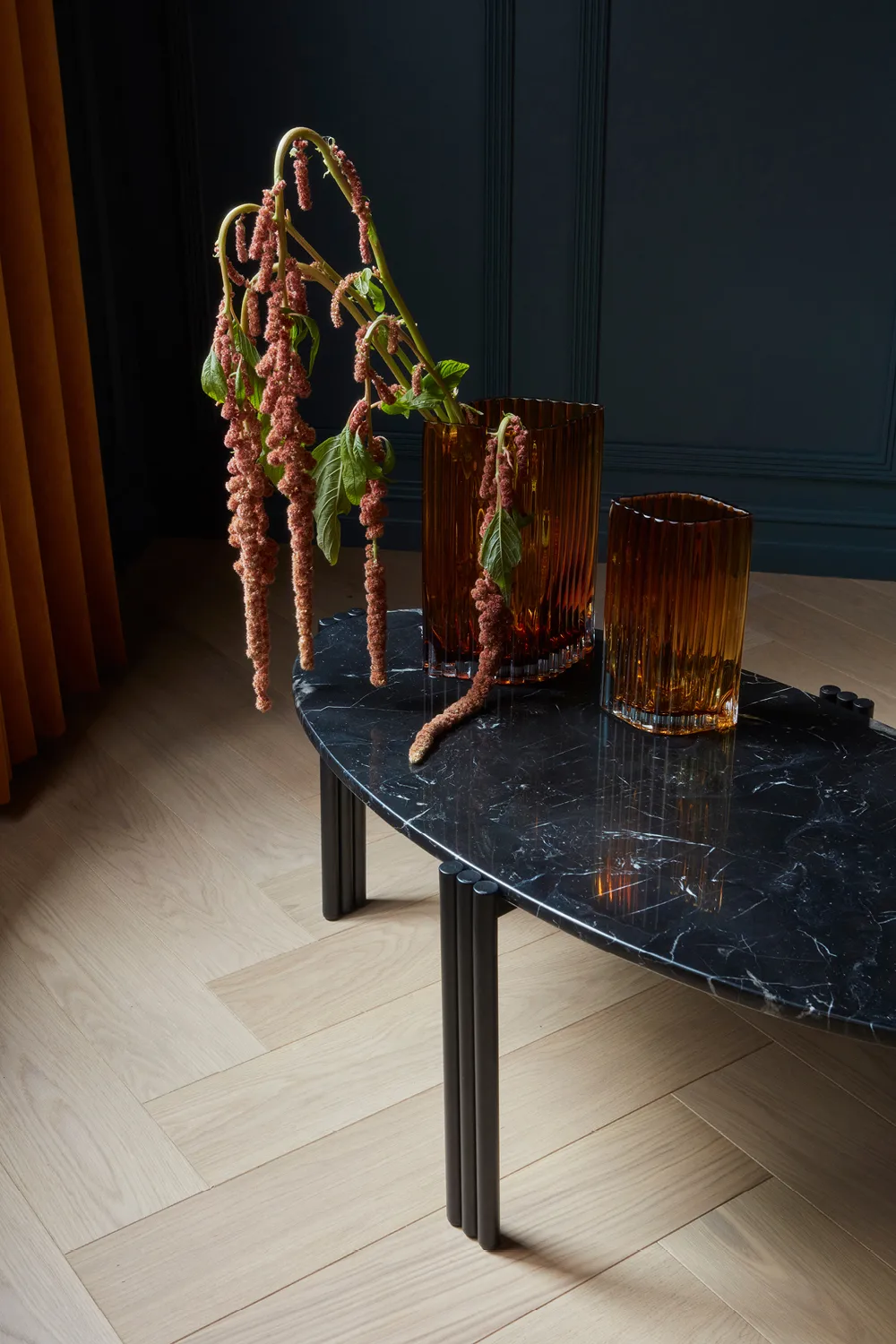 Folium vase 20 cm, Amber AYTM