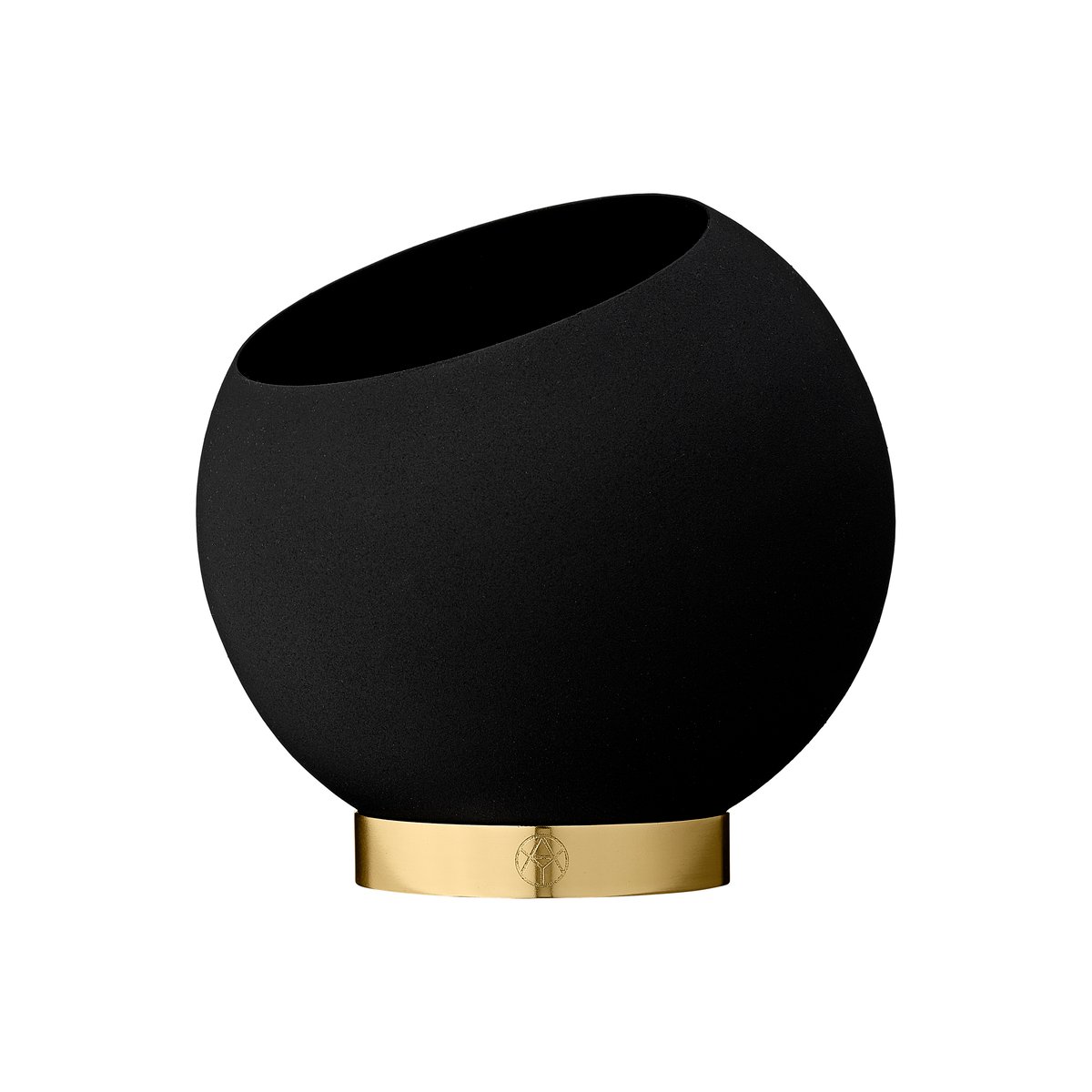 Bilde av AYTM Globe blomsterpotte Ø17 cm Black