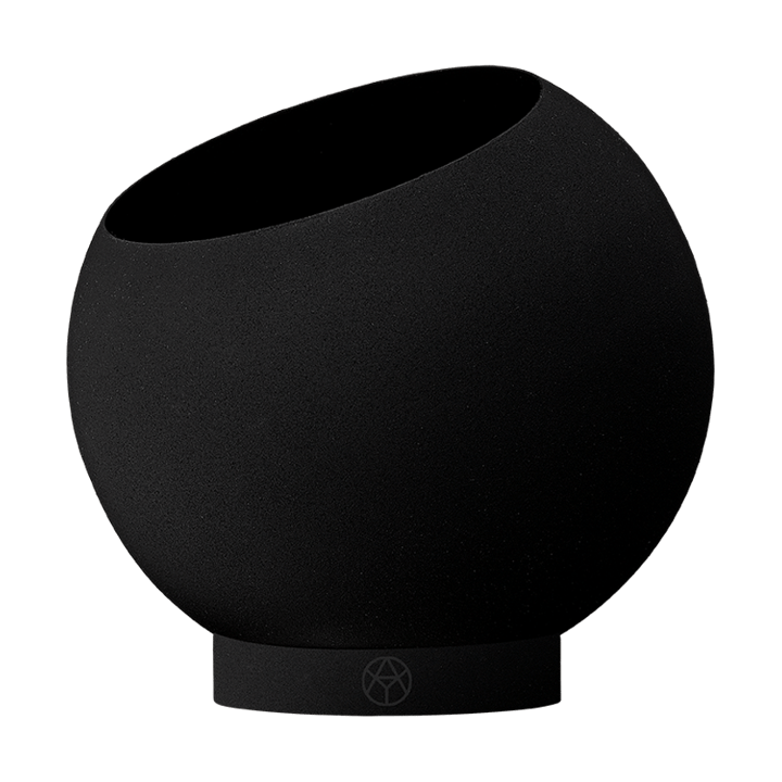 Globe blomsterpotte Ø17 cm - Black - AYTM