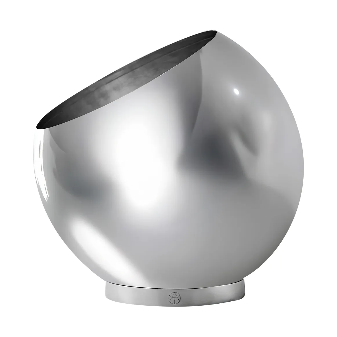 Globe blomsterpotte Ø43 cm, Silver AYTM