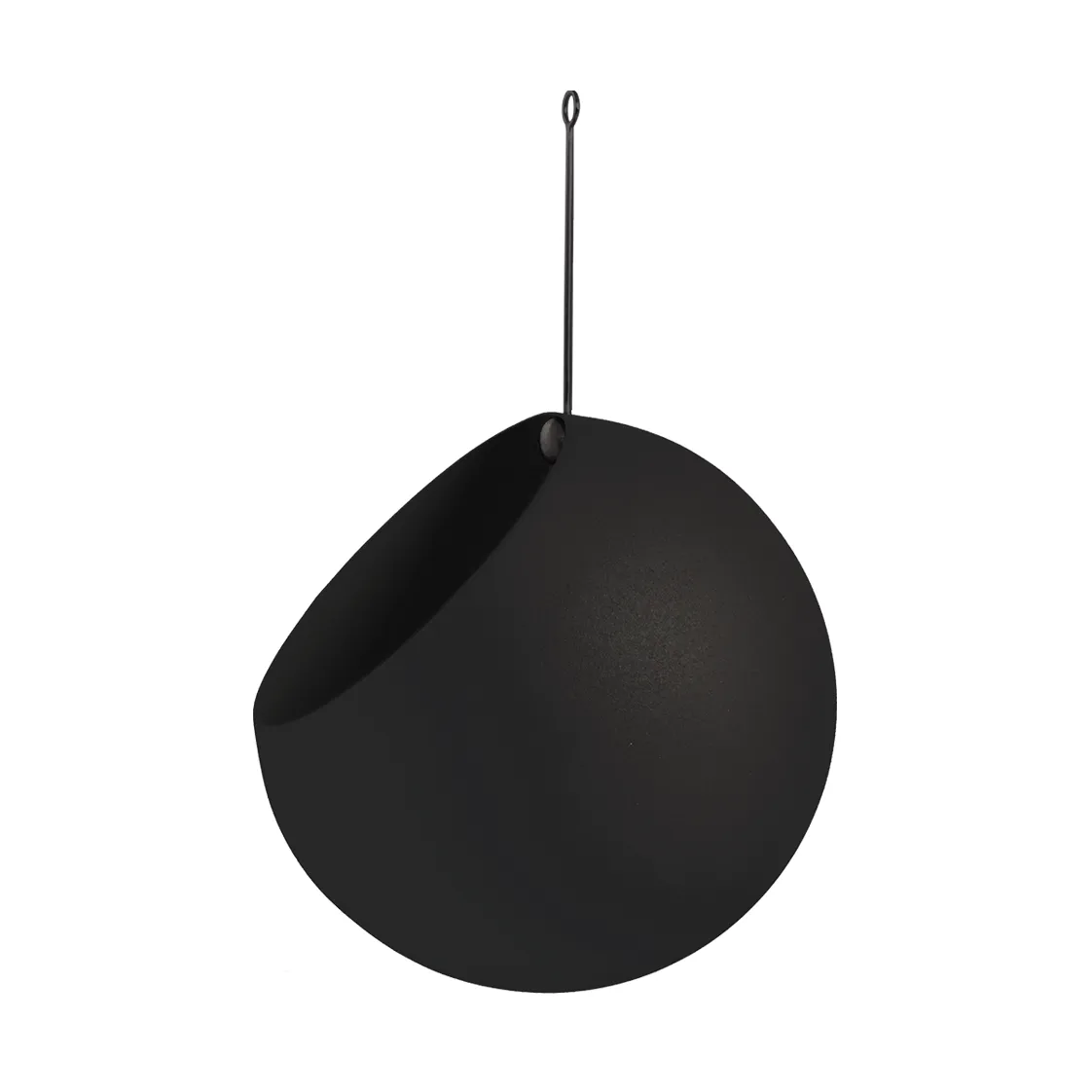 GLOBE hengende krukke Ø21 cm h32 cm, Black AYTM