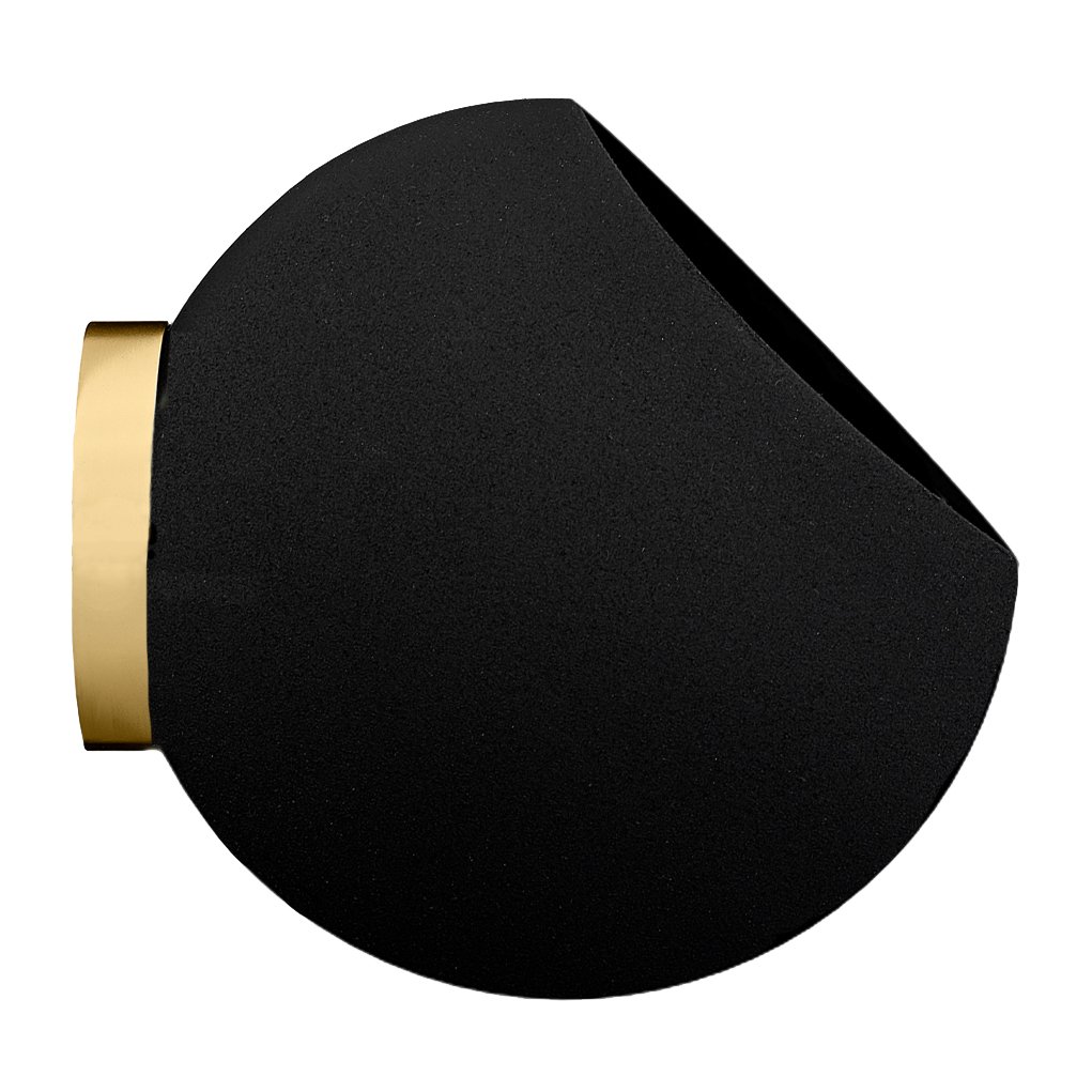 Bilde av AYTM Globe krukke vegg Ø 21 cm Black