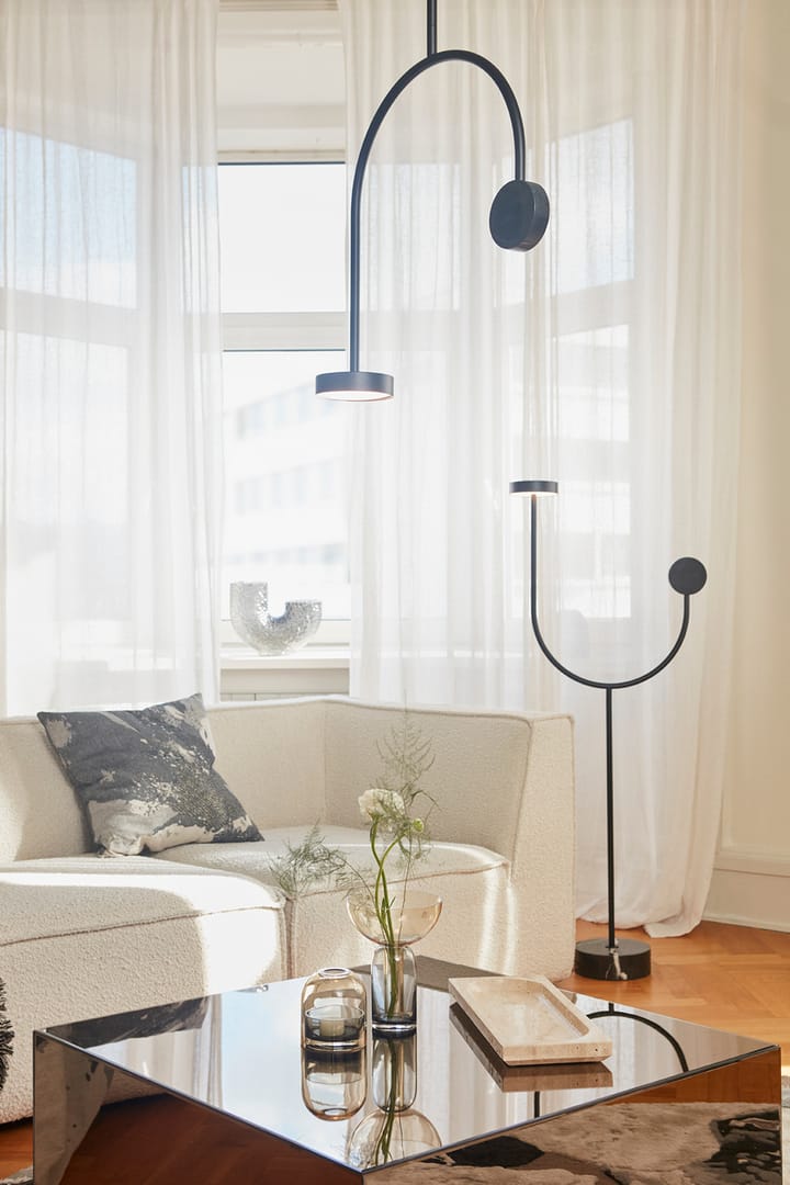 GRASIL gulvlampe 51,5 x 127,6 cm, Black/Black AYTM