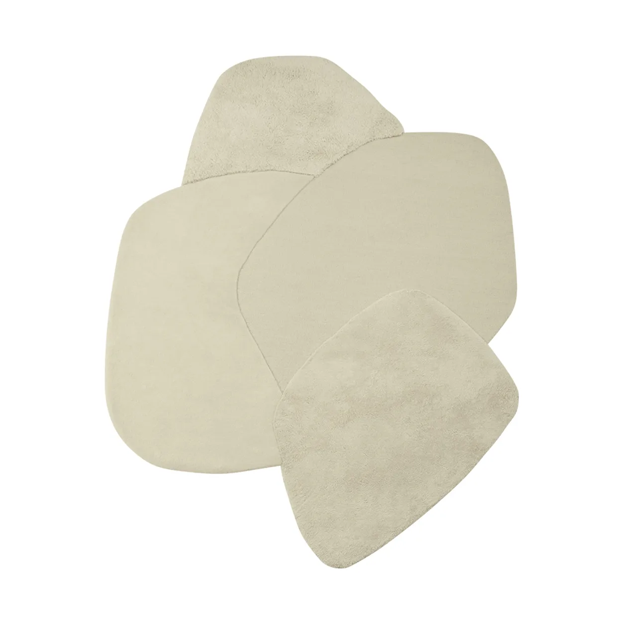 AYTM Mola teppe 140 x 195 cm Cream | Skandinavisk Design | Ulltepper | Beige