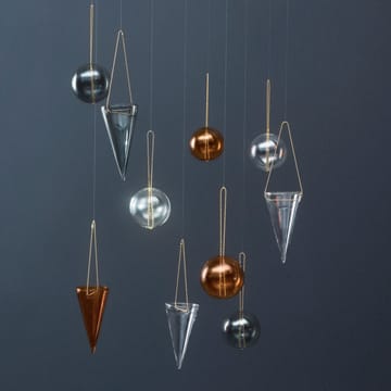 Monili julekule - amber - AYTM