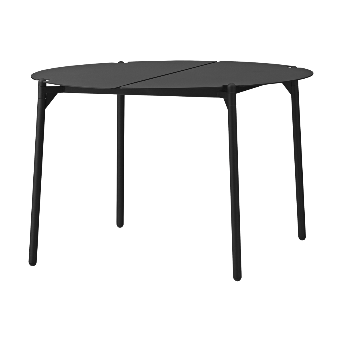 AYTM NOVO loungebord Ø70x45 cm Black