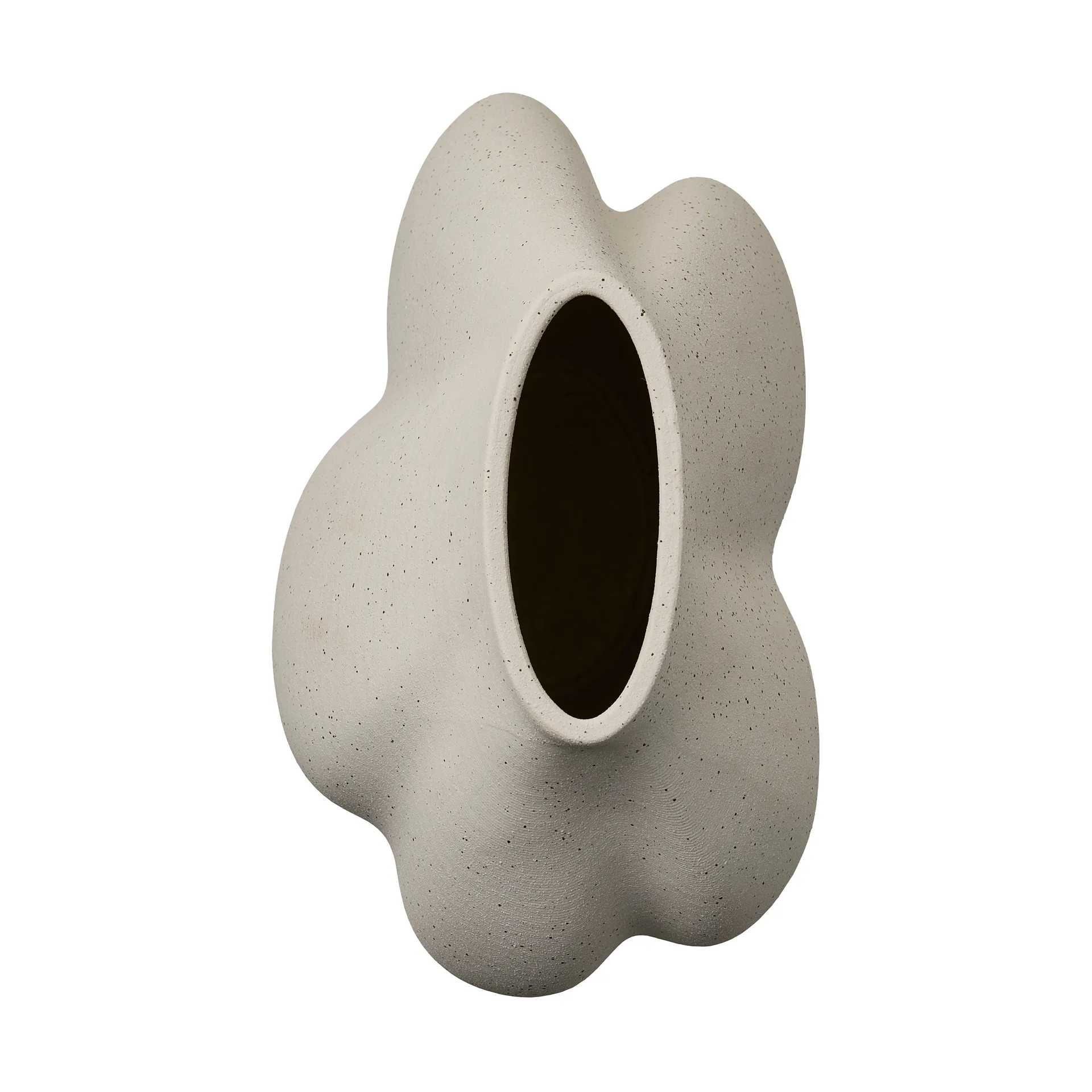 Saltare vase, Cream, Ø17x35 cm AYTM