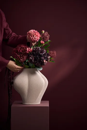 Saltare vase - Rose, Ø13,8x30 cm - AYTM