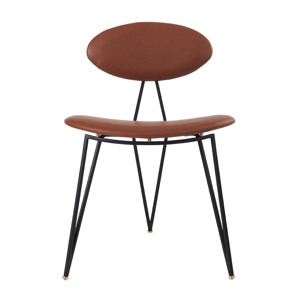 AYTM Semper stol Black-cognac | Skandinavisk Design | Stoler | Brun
