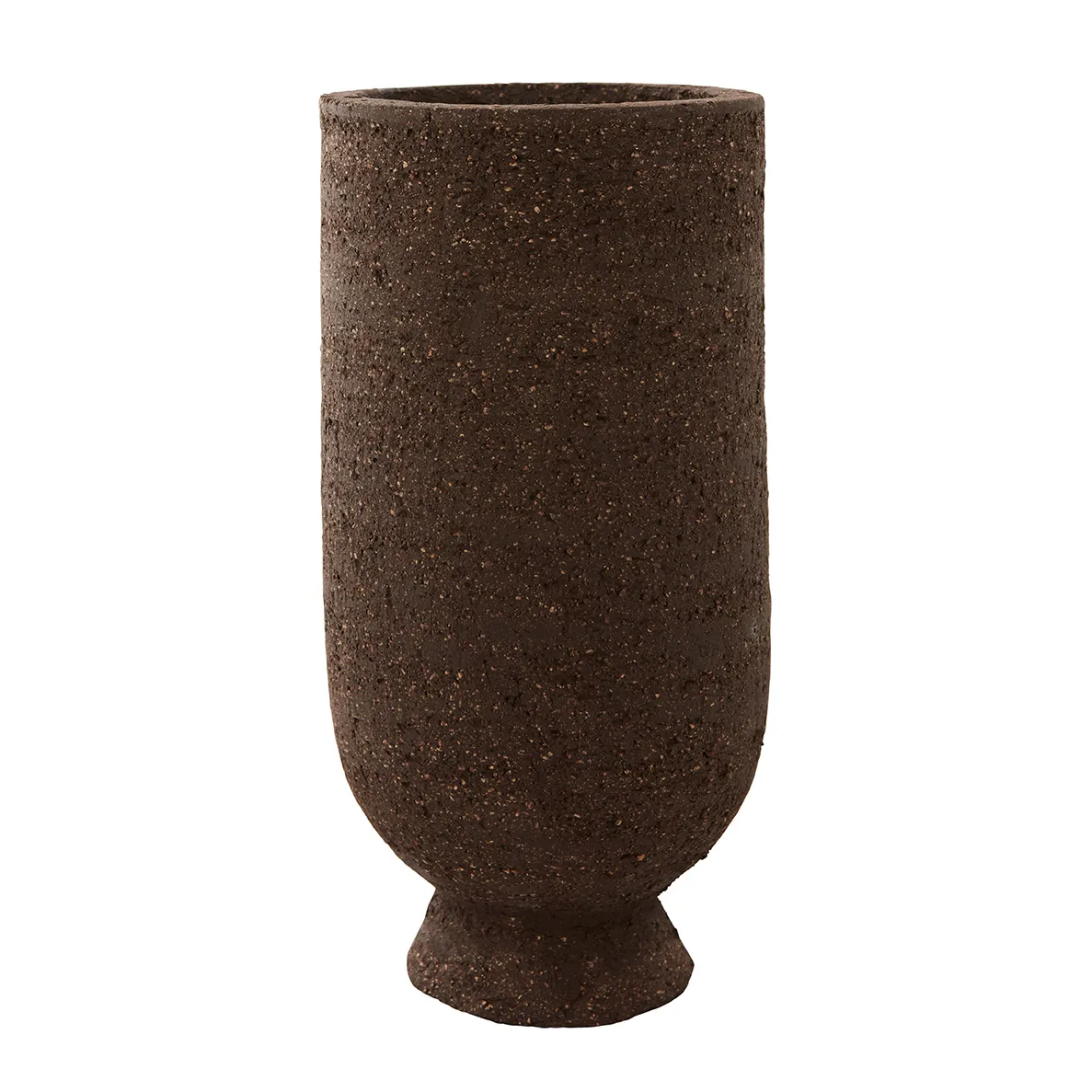 Terra krukke/vase Ø 13 cm, Java brown AYTM
