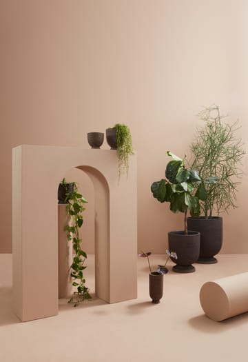 Terra krukke/vase Ø 13 cm - Java brown - AYTM
