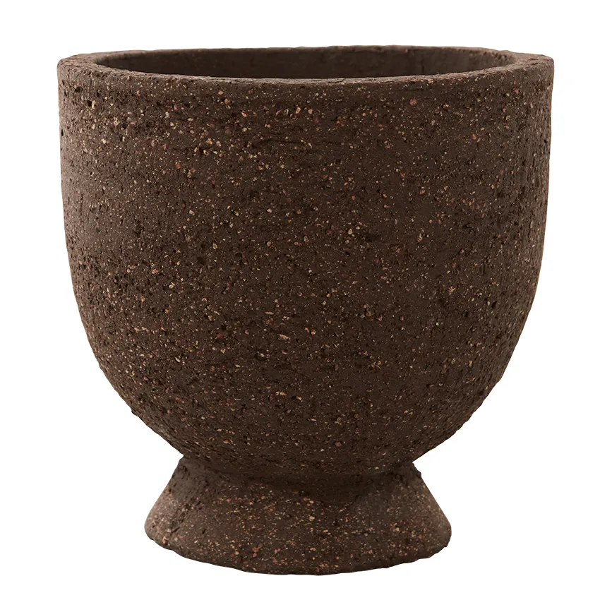 Terra krukke/vase Ø 15 cm, Java brown AYTM