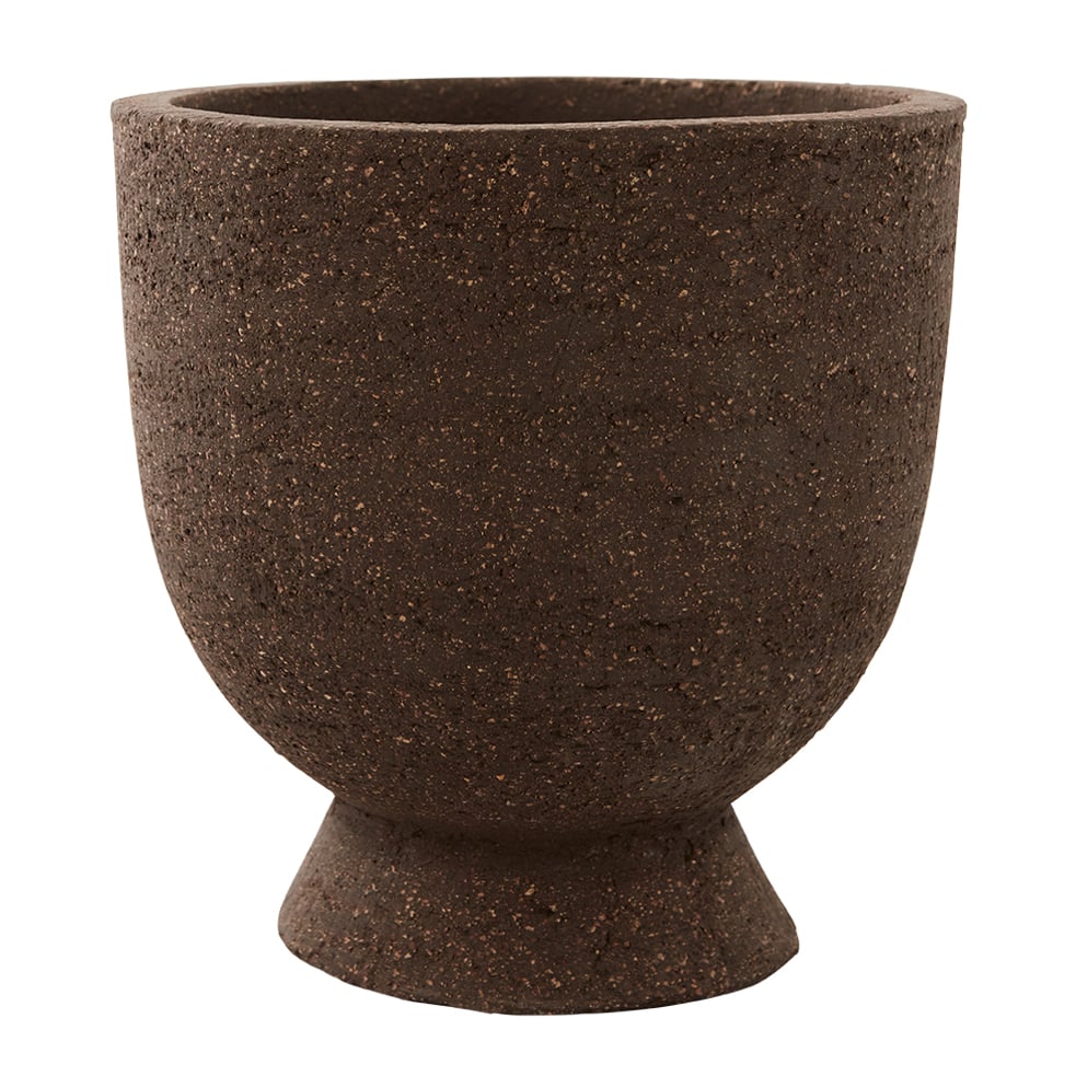 Bilde av AYTM Terra krukke/vase Ø 20 cm Java brown