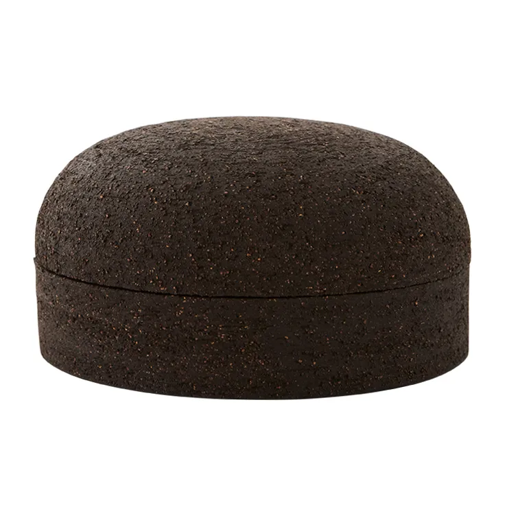 Terra oppbevaringsboks med lokk Ø 16 cm, Java brown AYTM