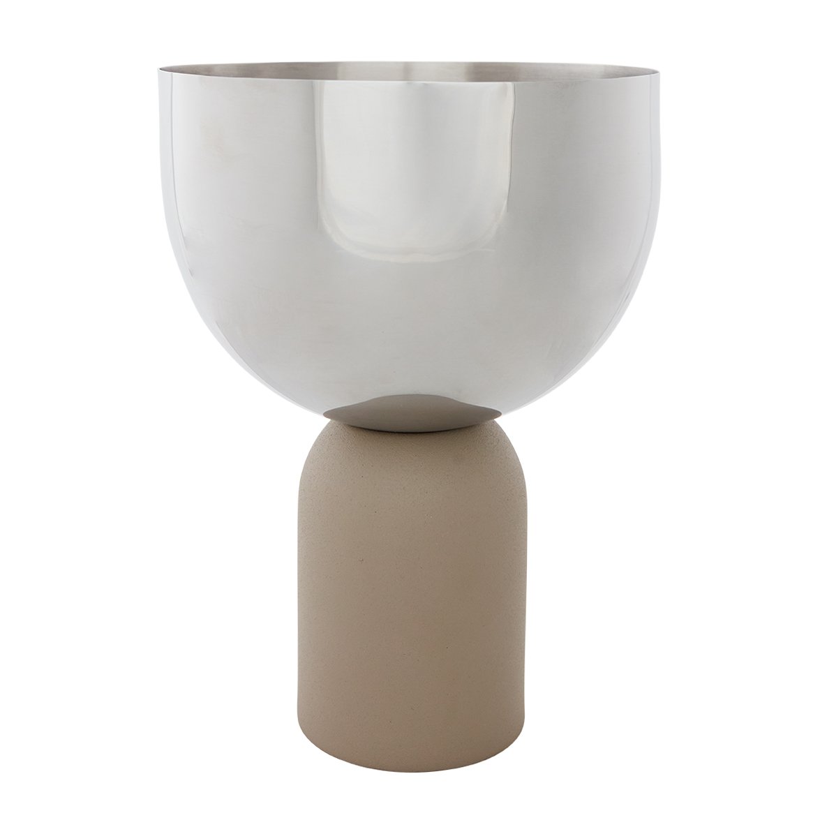 Bilde av AYTM Torus krukke Ø 17 cm Silver-taupe