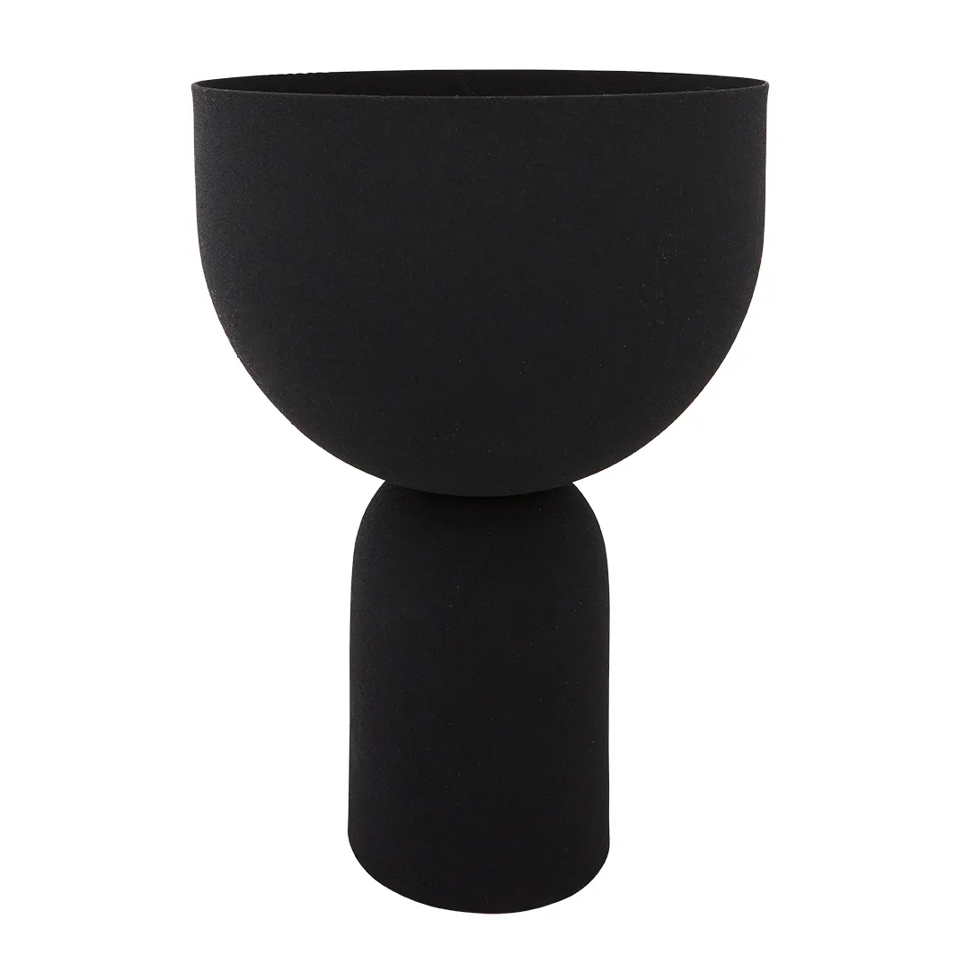 Torus krukke Ø 22 cm, Black-black AYTM