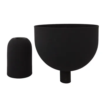 Torus krukke Ø 22 cm - Black-black - AYTM