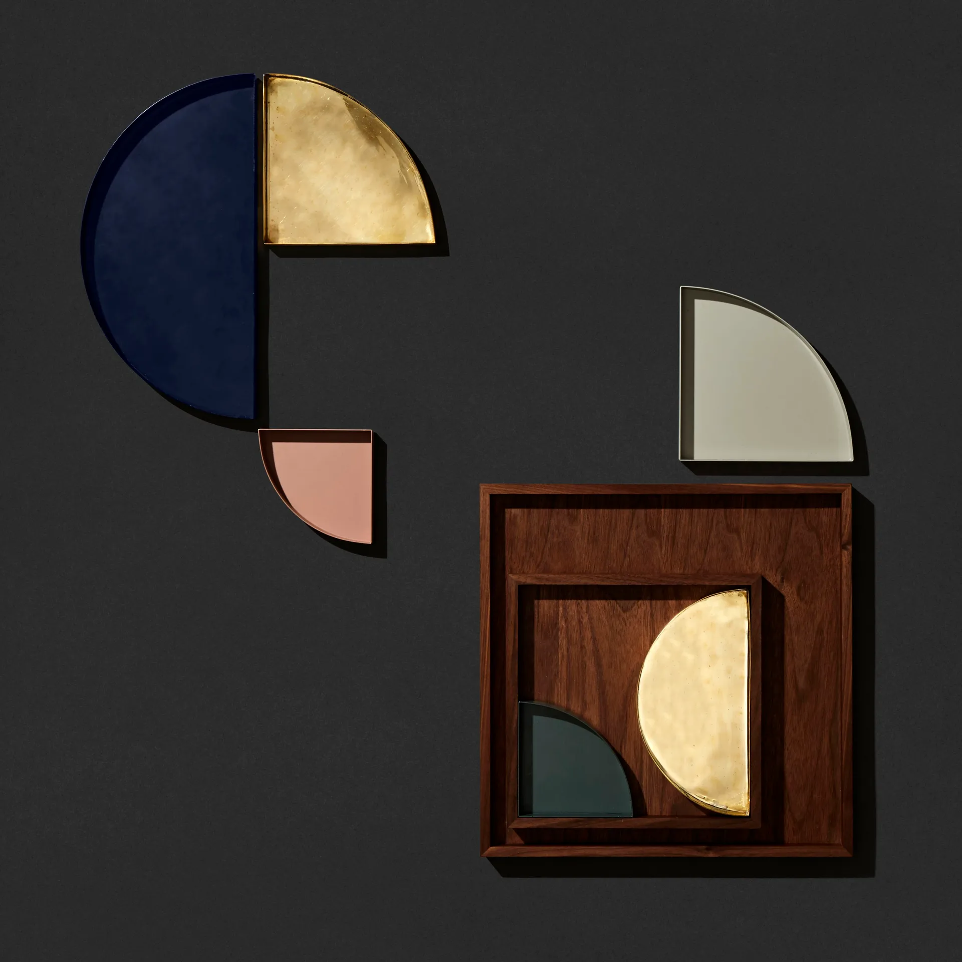 Unity square brett valnøtt, stor AYTM