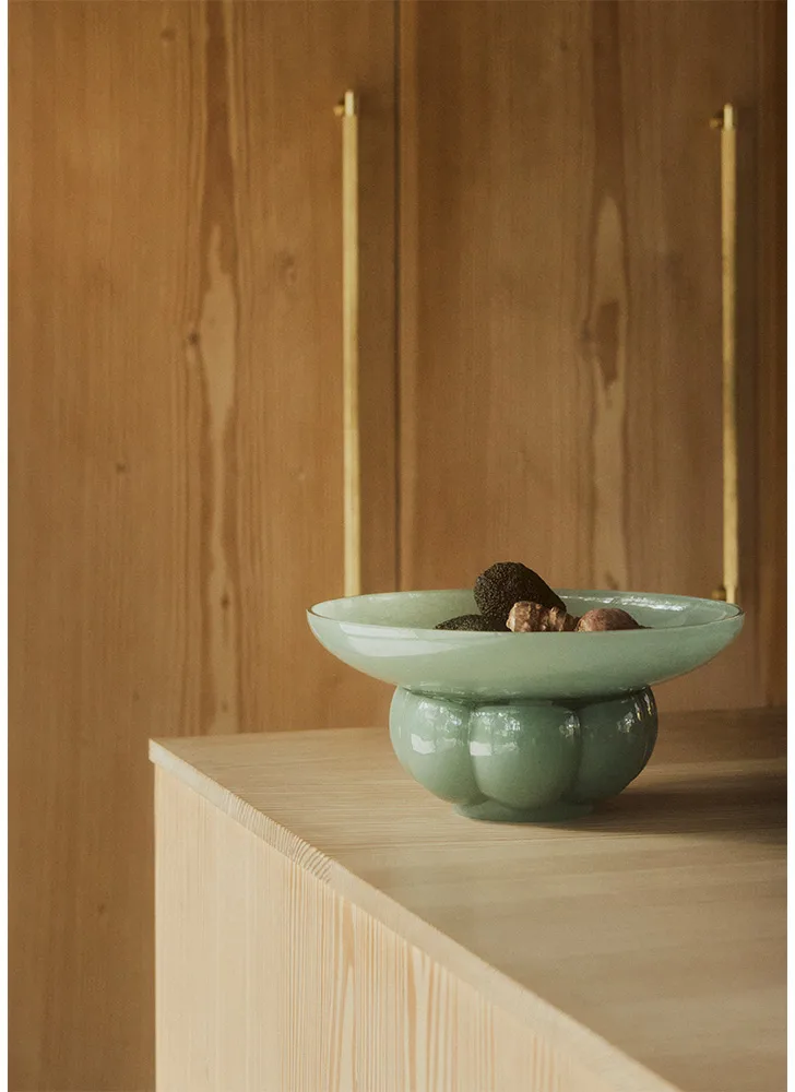 Uva glasskål, Pastel green AYTM