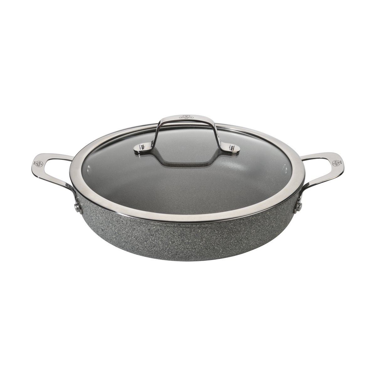 Ballarini Salina Ti-X serveringspanne med glasslokk 28 cm