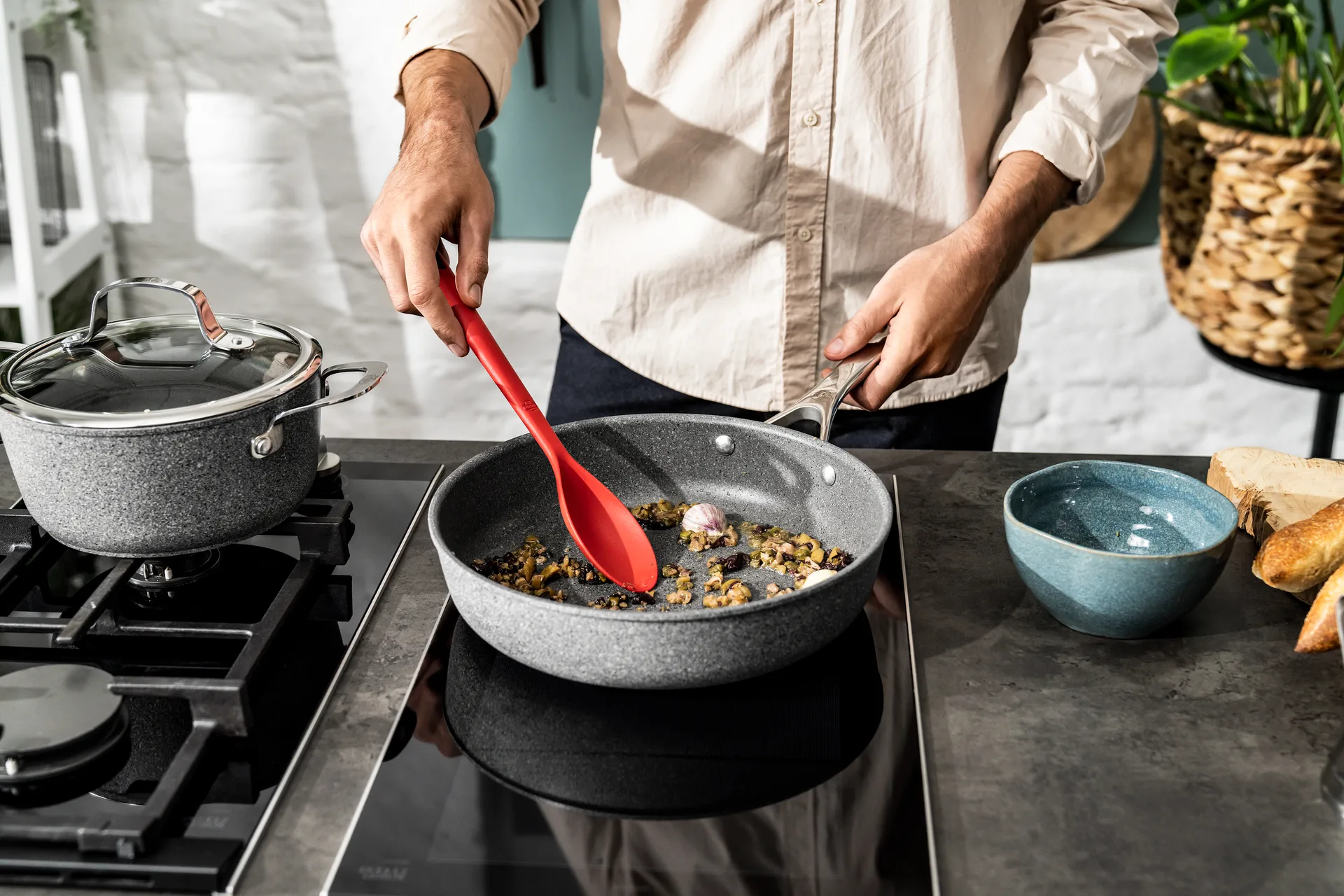 Ballarini Ti-X stekepanne aluminium, 32 cm Ballarini