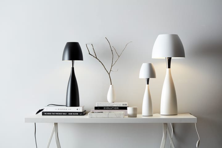 Anemon bordlampe, liten, matt hvit Belid
