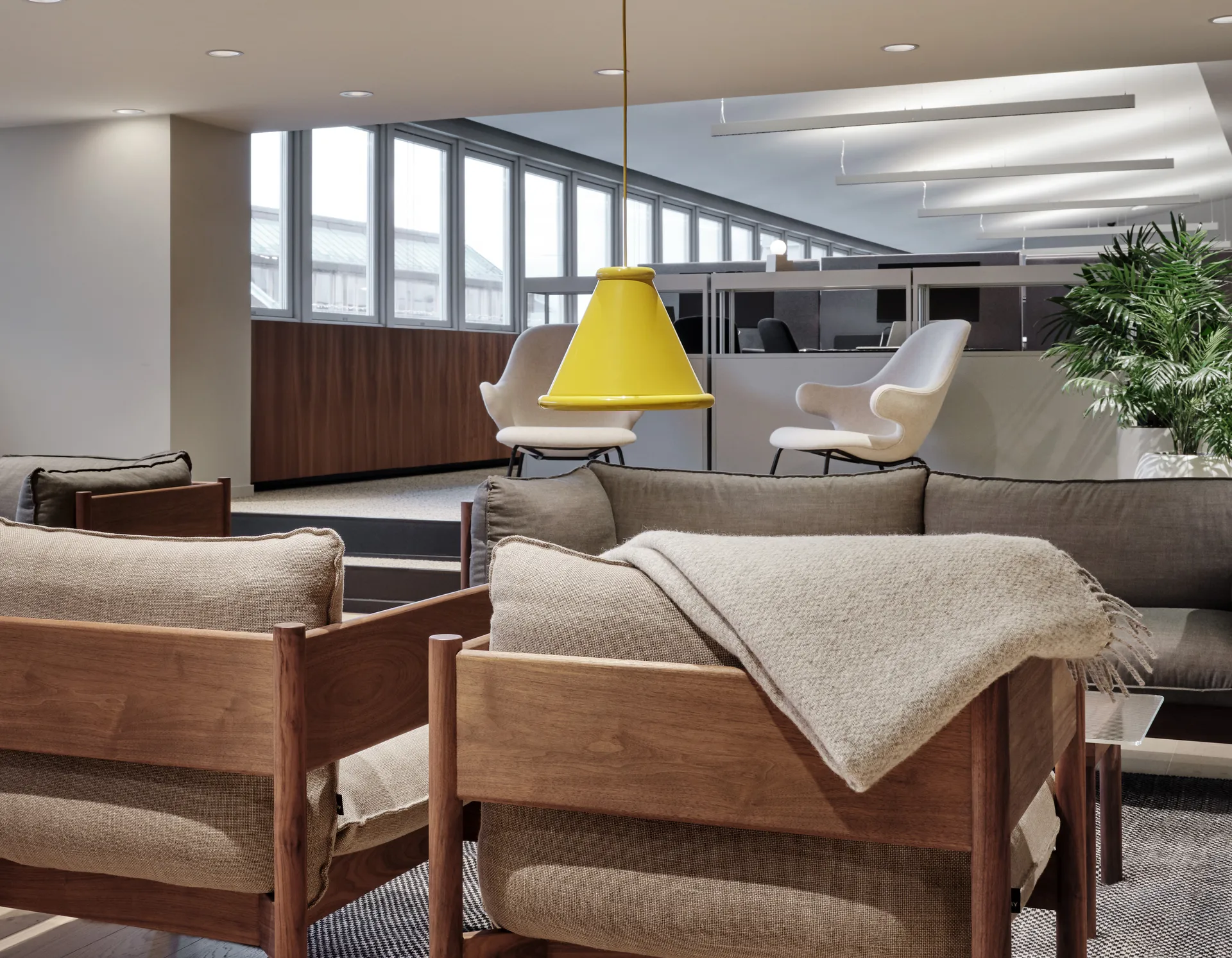 Belle pendel Ø36 cm, Honey yellow Belid