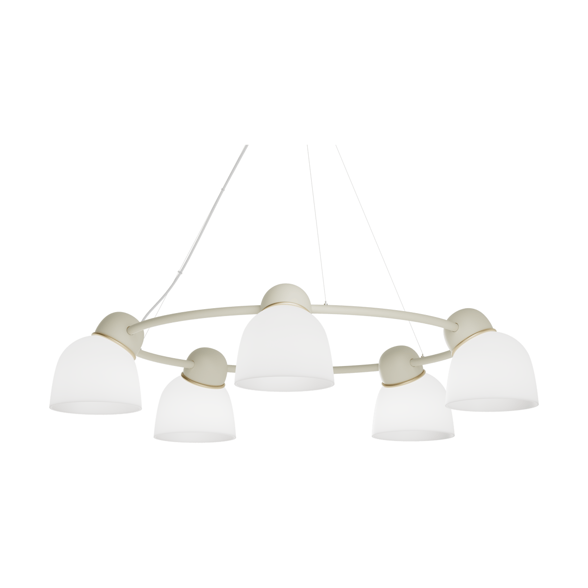 Bilde av Belid Bird takkrone Ø953 cm Sand-messing-opalglass