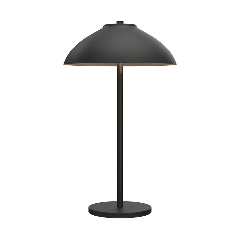 Bordlampe Vali, Matt svart, 40 cm Belid