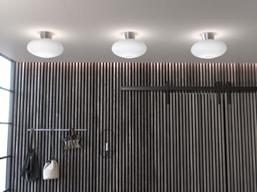Bullo takplafond XL klart glass Ø 38 cm - Aluminium  - Belid