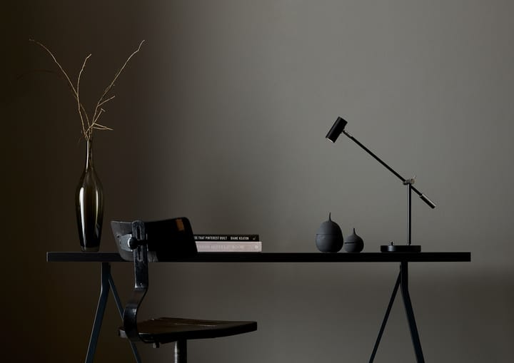 Cato bordlampe, matt svart Belid