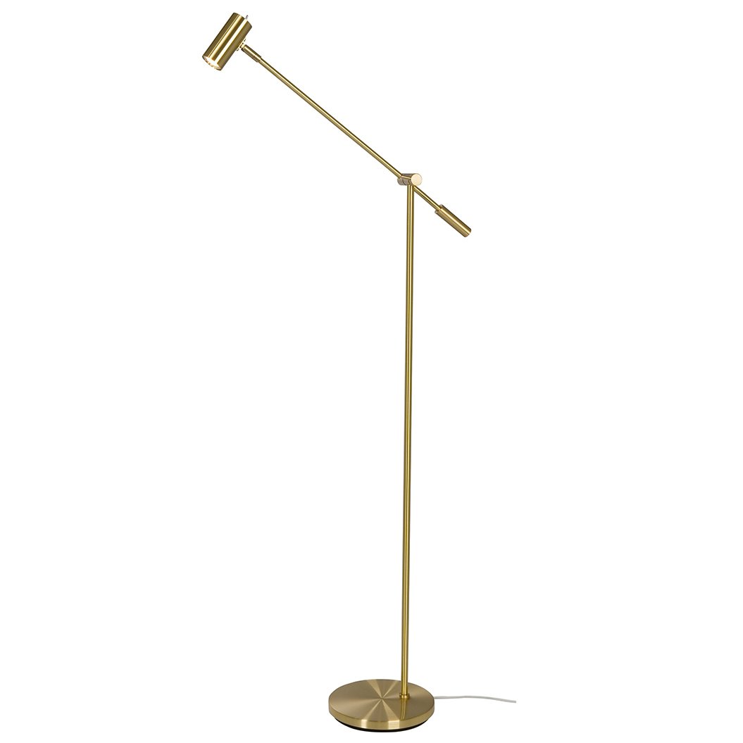 Bilde av Belid Cato gulvlampe Blankslipt messing