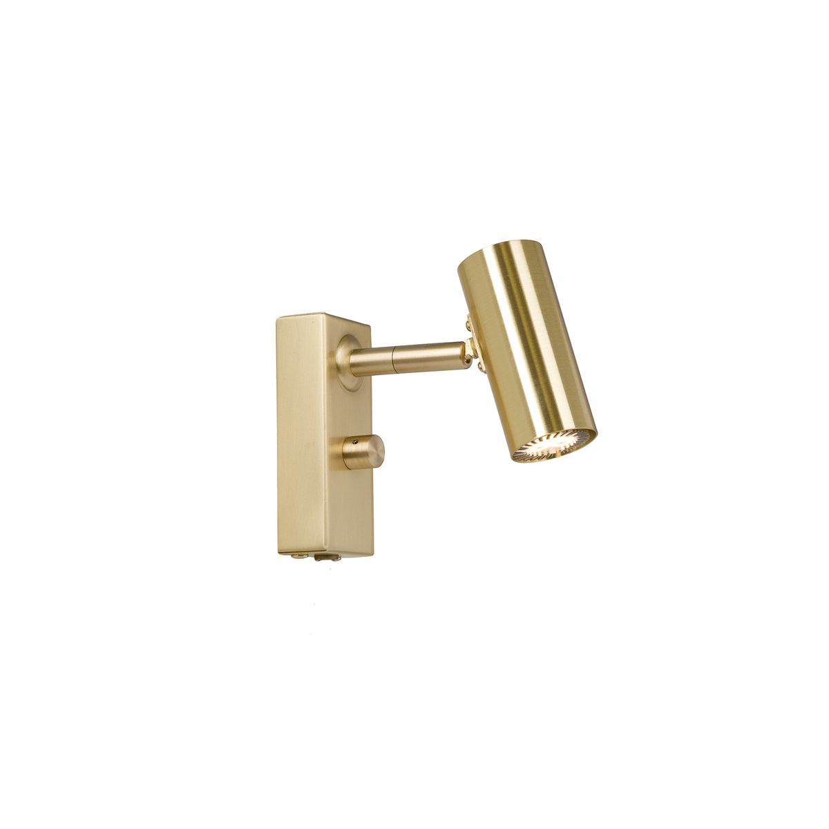 Belid Cato vegglampe messing | Skandinavisk Design | Vegglamper | Gullfarge