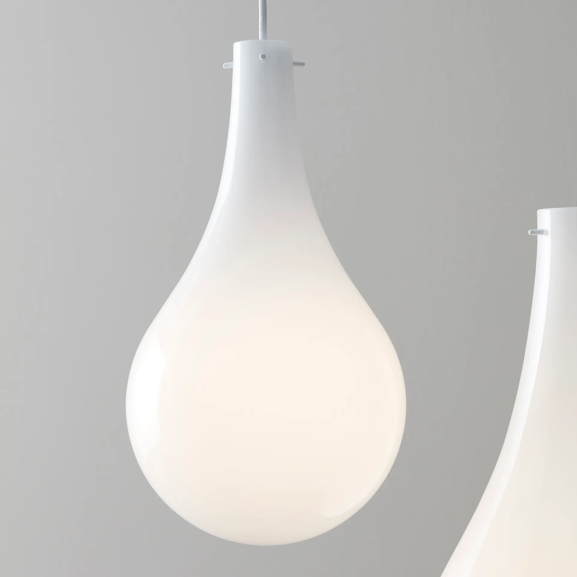 Cooper pendel 23,5 cm, Hvit Belid