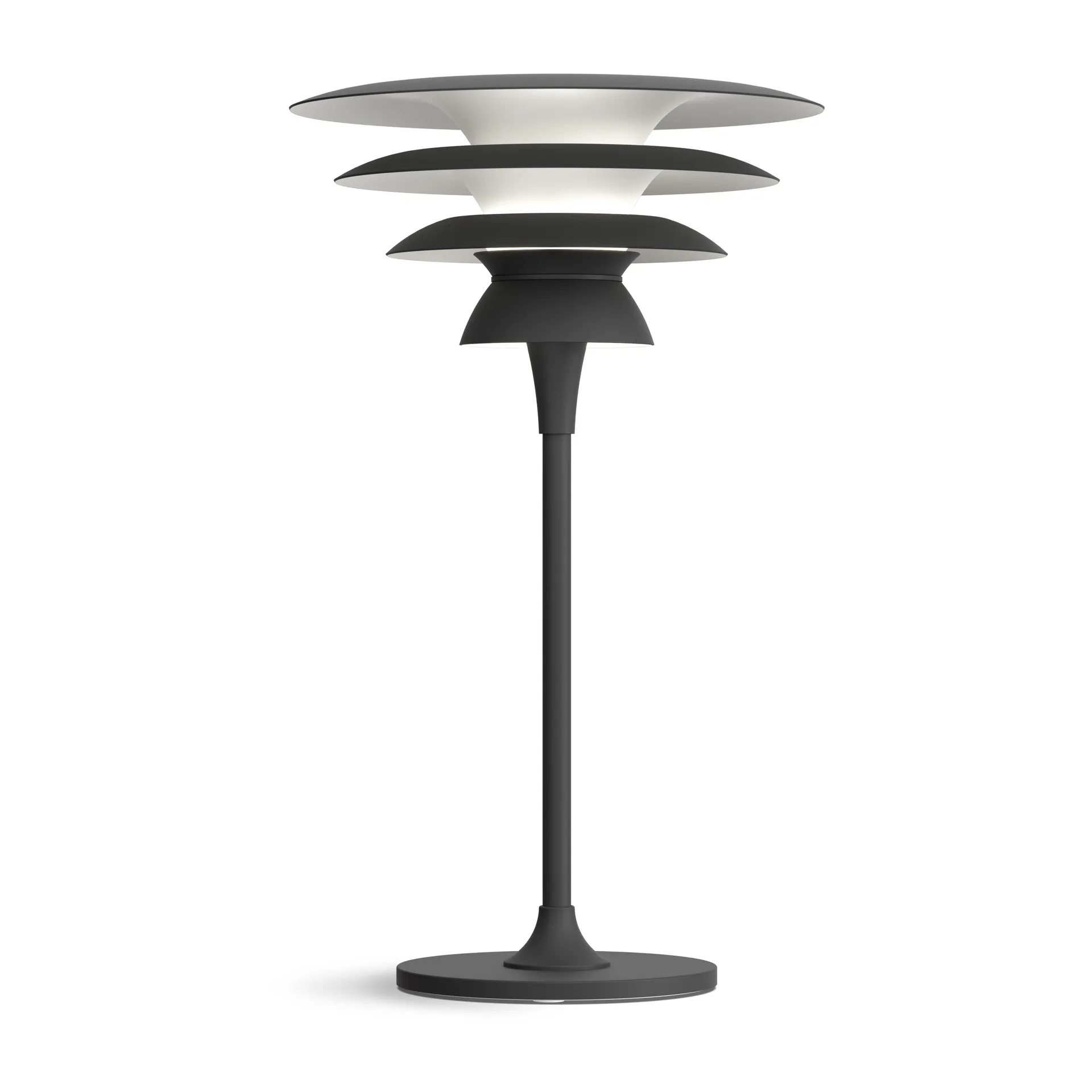 DaVinci bordslampa Ø30 cm, Matt svart Belid
