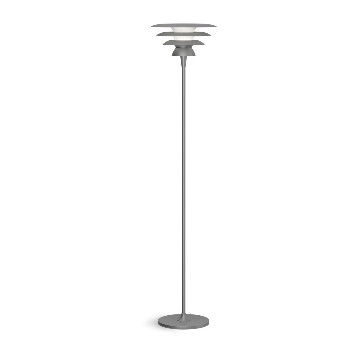 Bilde av Belid DaVinci gulvlampe Ø 30 cm Oksidgrå