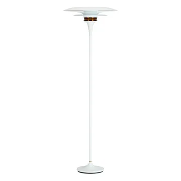 Diablo gulvlampe Ø50 cm - Hvit-messing - Belid
