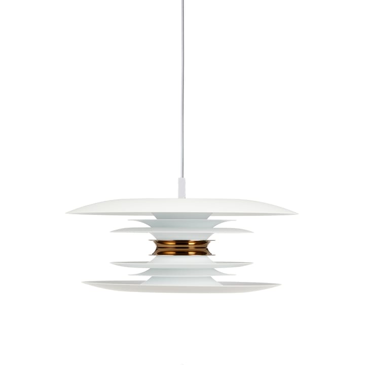 Diablo taklampe Ø40 cm, Hvit-messing Belid