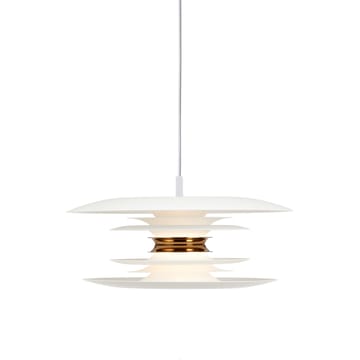 Diablo taklampe Ø40 cm - Hvit-messing - Belid