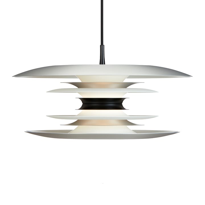 Diablo taklampe Ø50cm - Mattaluminium-matt svart - Belid