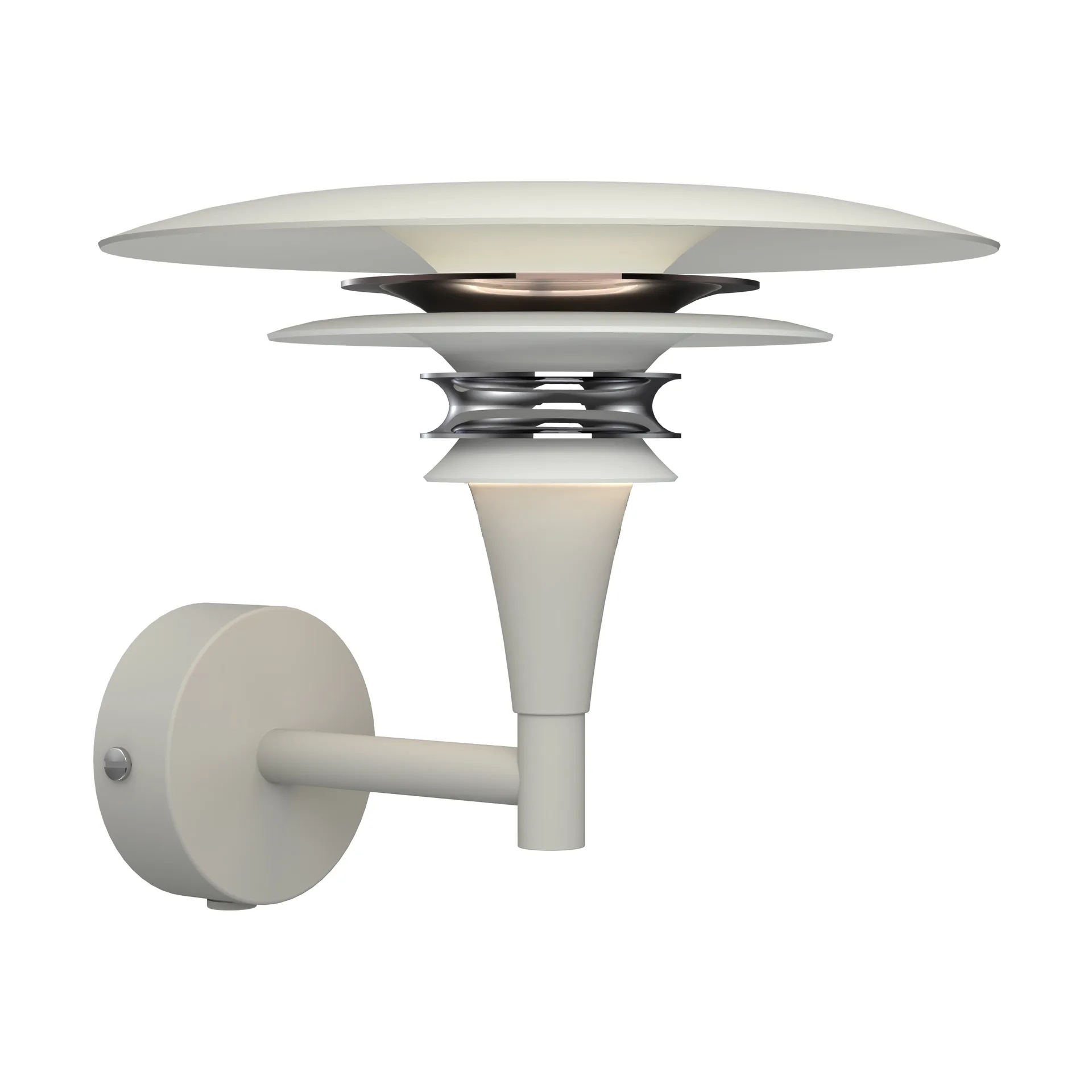 Diablo vegglampe Ø20 cm, Sand-metallisk bronse Belid