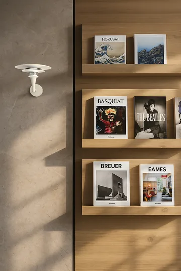 Diablo vegglampe Ø20 cm - Sand-metallisk bronse - Belid