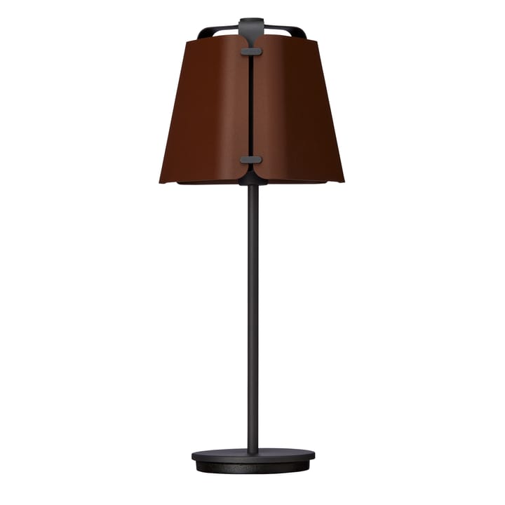 Fold bordlampe Ø27 cm - Antracit-Mørk ruststruktur - Belid
