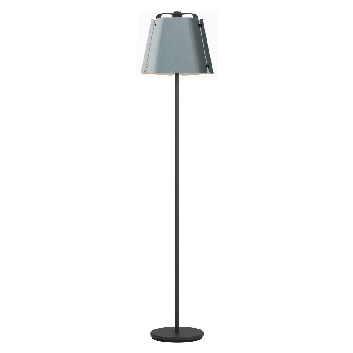 Bilde av Belid Fold gulvlampe Ø34 cm Antracit-Betongstruktur