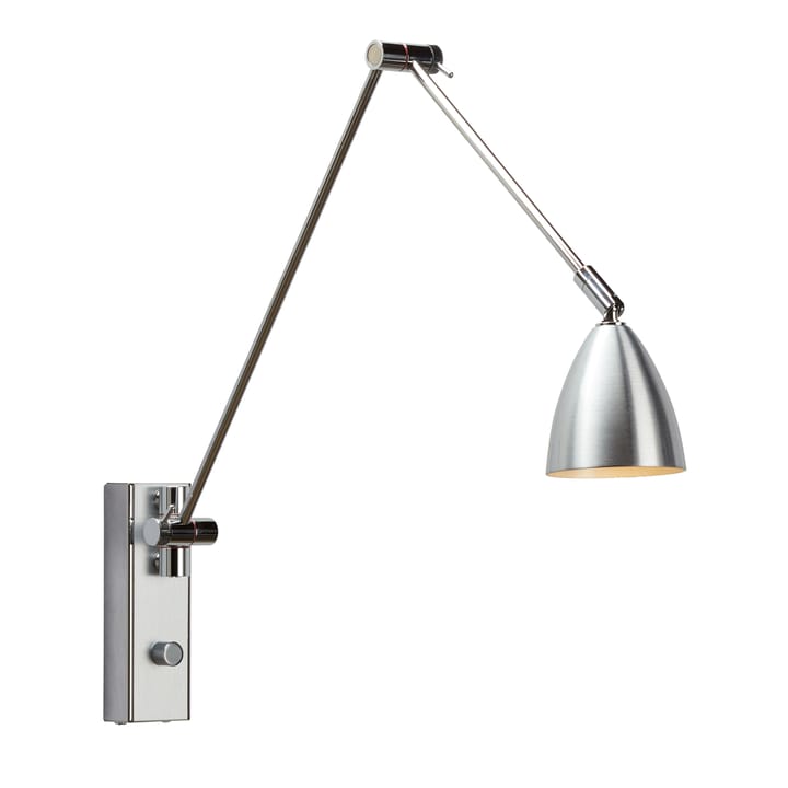 Guru vegglampe - Aluminium-krom - Belid